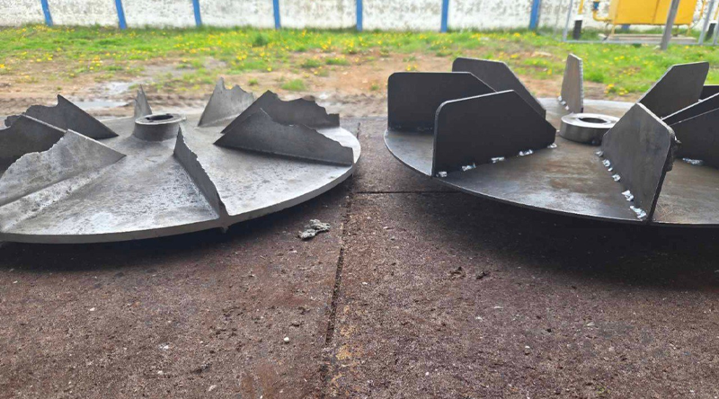 Восстановление крыльчатки