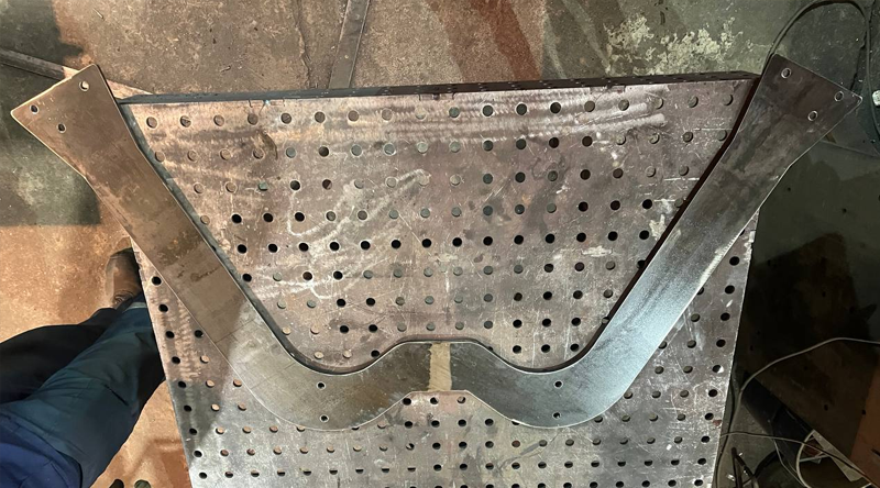 Восстановление подрамника автомобиля